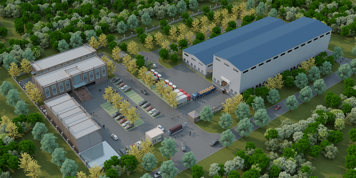 立體倉庫施工現(xiàn)場