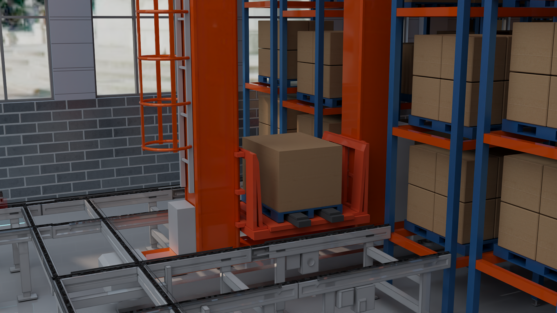 智能倉儲立體倉庫